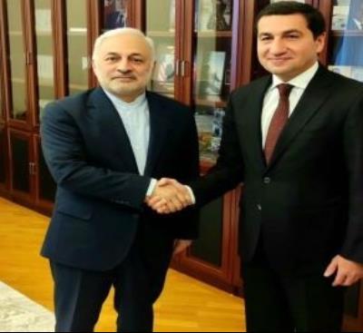 İran Xarici İşlər Nazirinin müavini cənab Vəhid Cəlalzadə Bakıda cənab Hikmət Hacıyev ilə görüşüb