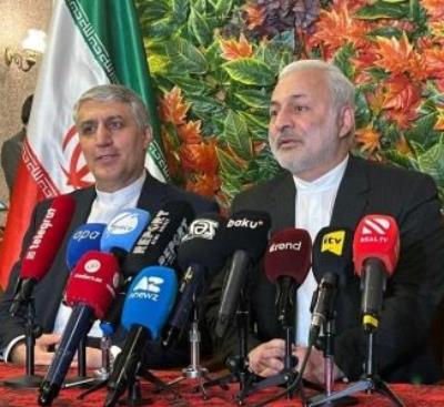 İran XİN başçısının müavini cənab Vəhid Cəlalzadə Bakıda mətbuat konfransı keçirib